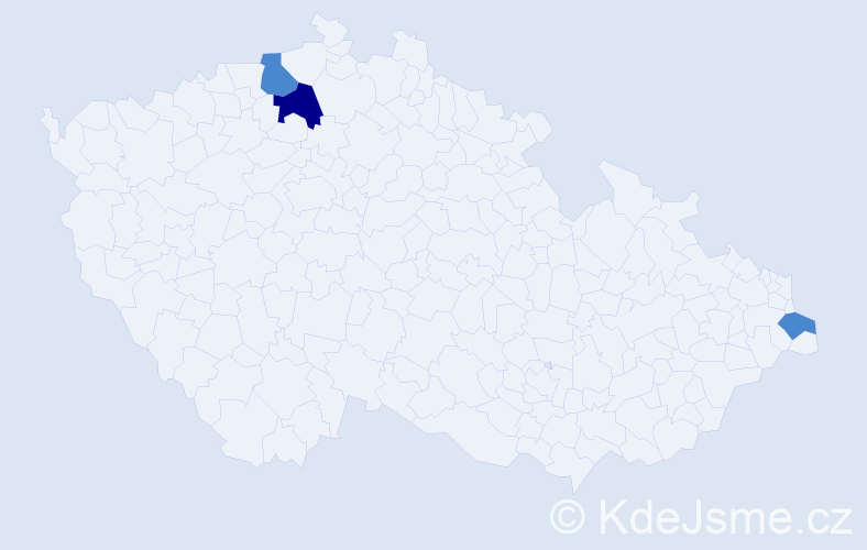 Příjmení: 'Rúfusová', počet výskytů 8 v celé ČR