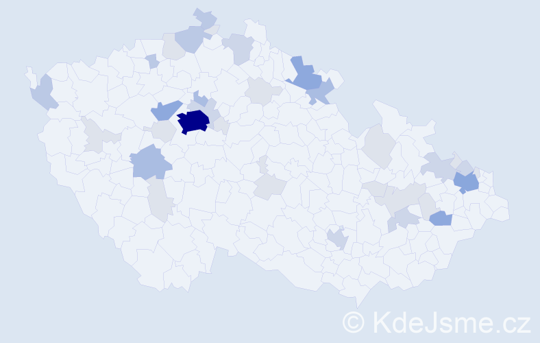 Příjmení: 'Philippová', počet výskytů 99 v celé ČR
