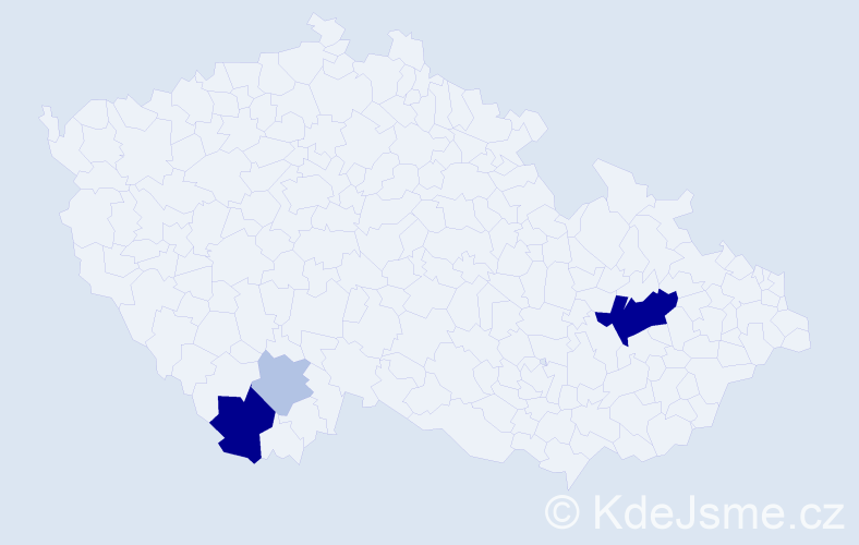 Příjmení: 'Wippernová', počet výskytů 12 v celé ČR