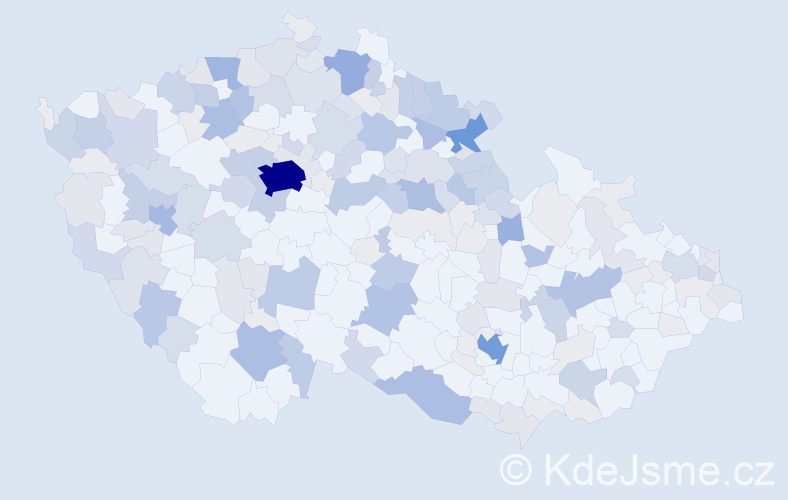 Příjmení: 'Pfeifer', počet výskytů 635 v celé ČR