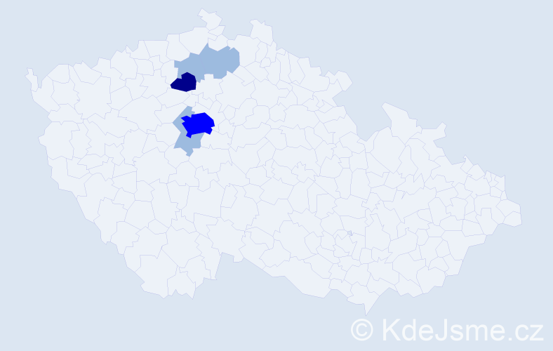 Příjmení: 'Soboláková', počet výskytů 10 v celé ČR