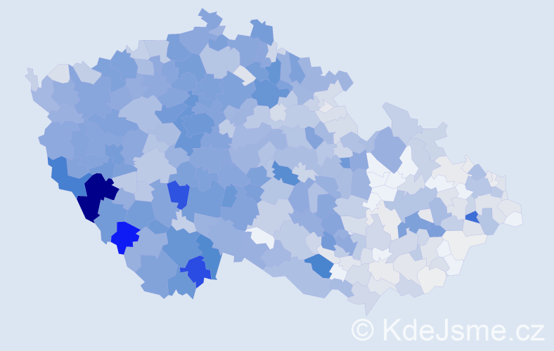 Příjmení: 'Janda', počet výskytů 5145 v celé ČR