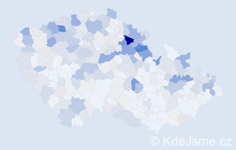 Příjmení: 'Peterová', počet výskytů 1044 v celé ČR
