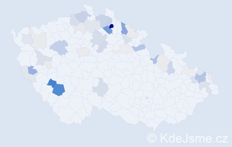 Příjmení: 'Janus', počet výskytů 137 v celé ČR