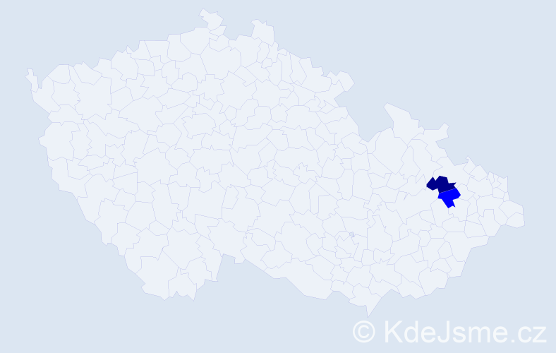 Příjmení: 'Laschoberová', počet výskytů 2 v celé ČR