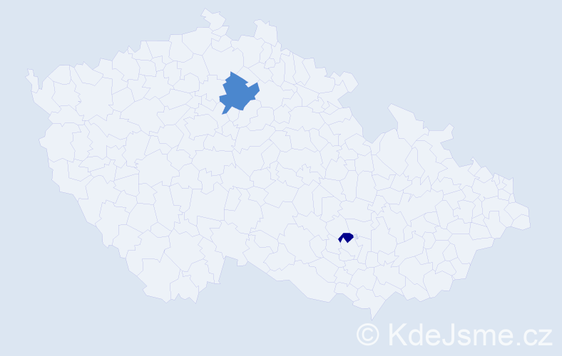 Příjmení: 'Parnica', počet výskytů 4 v celé ČR