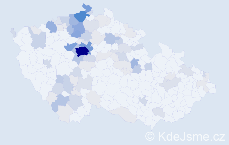 Příjmení: 'Barcalová', počet výskytů 295 v celé ČR