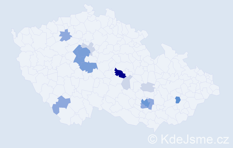 Příjmení: 'Lefflerová', počet výskytů 46 v celé ČR