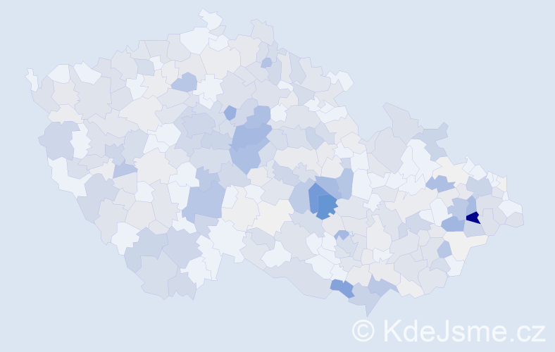 Příjmení: 'Dobiášová', počet výskytů 1289 v celé ČR
