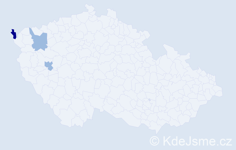 Příjmení: 'Bobuljaková', počet výskytů 6 v celé ČR