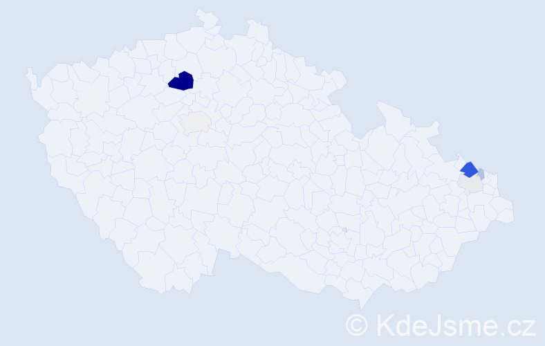 Příjmení: 'Wippler', počet výskytů 17 v celé ČR