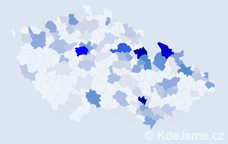Příjmení: 'Neugebauerová', počet výskytů 408 v celé ČR