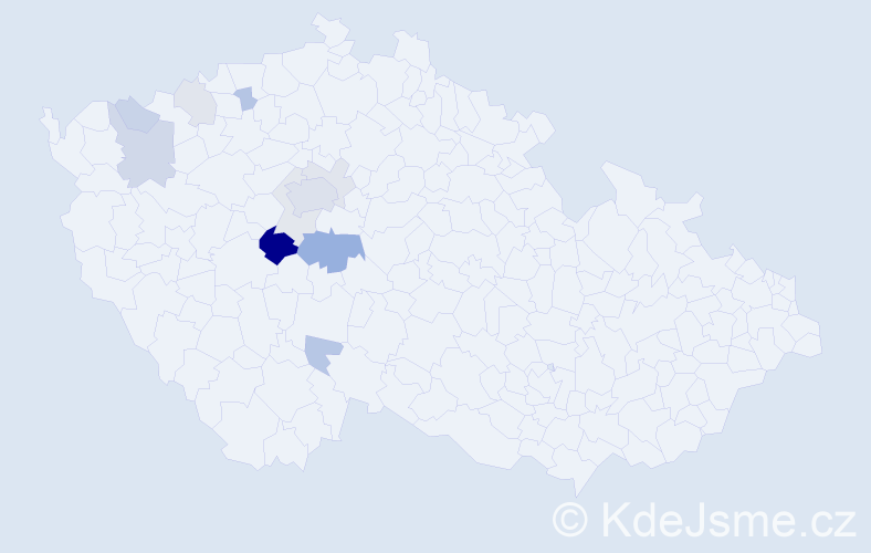 Příjmení: 'Bakosová', počet výskytů 31 v celé ČR