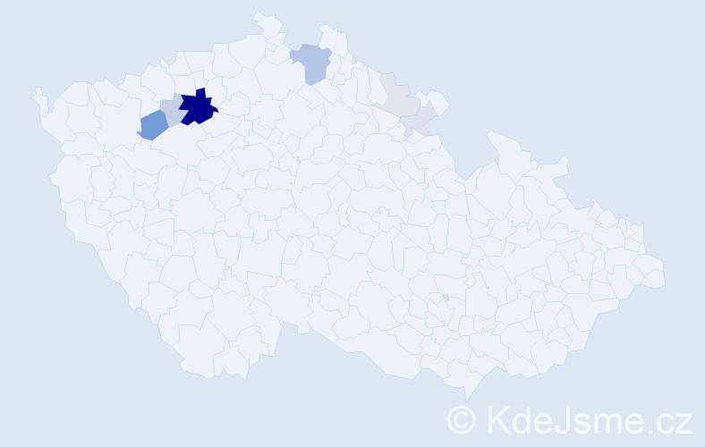 Příjmení: 'Surmay', počet výskytů 27 v celé ČR