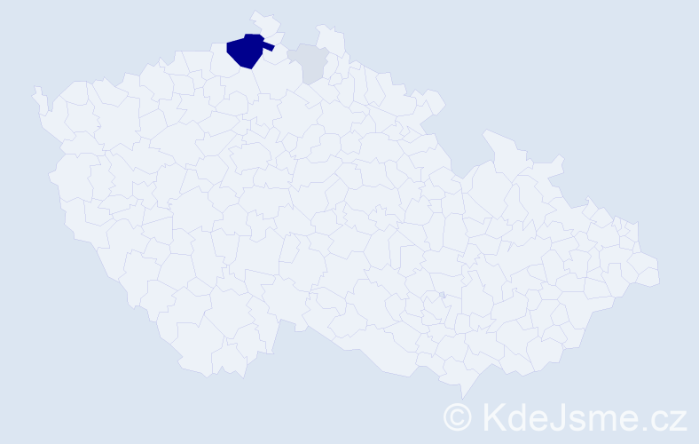 Příjmení: 'Gavrunová', počet výskytů 16 v celé ČR