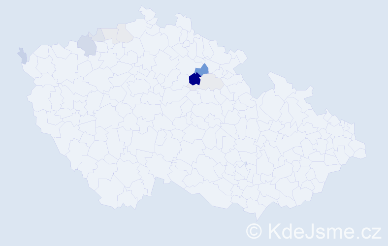 Příjmení: 'Štayr', počet výskytů 23 v celé ČR