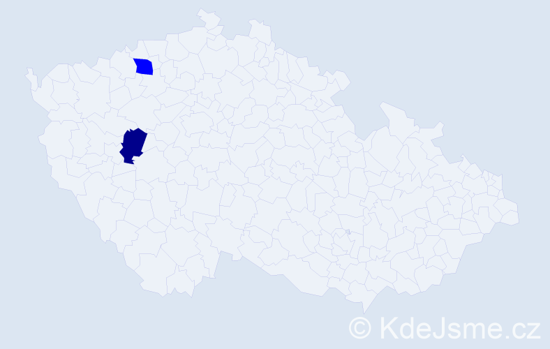 Příjmení: 'Witopil', počet výskytů 3 v celé ČR