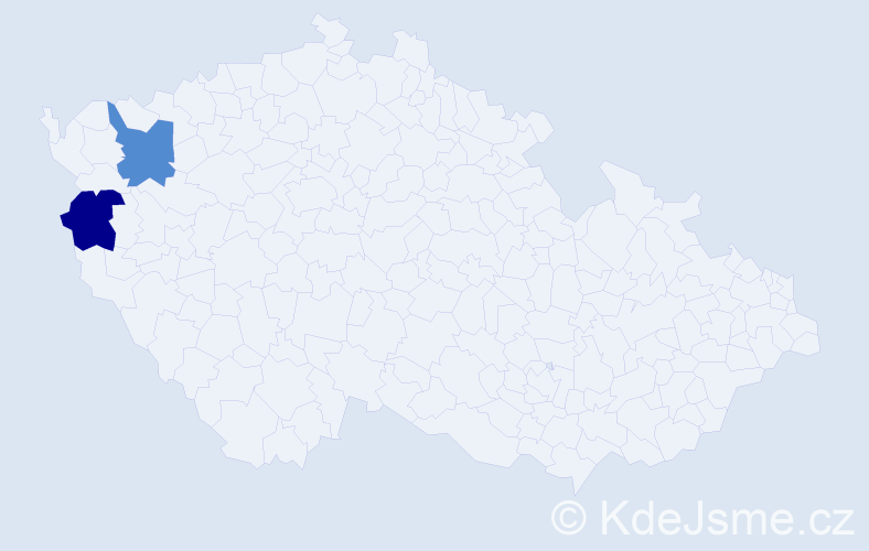 Příjmení: 'Kummert', počet výskytů 2 v celé ČR