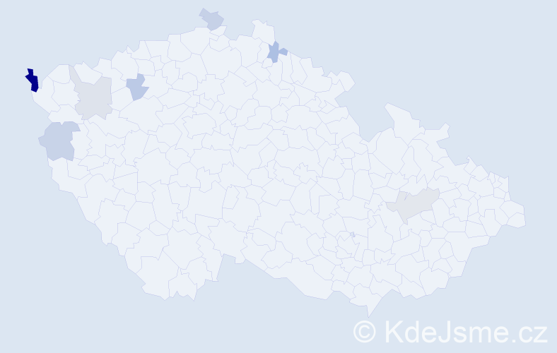 Příjmení: 'Söllner', počet výskytů 12 v celé ČR
