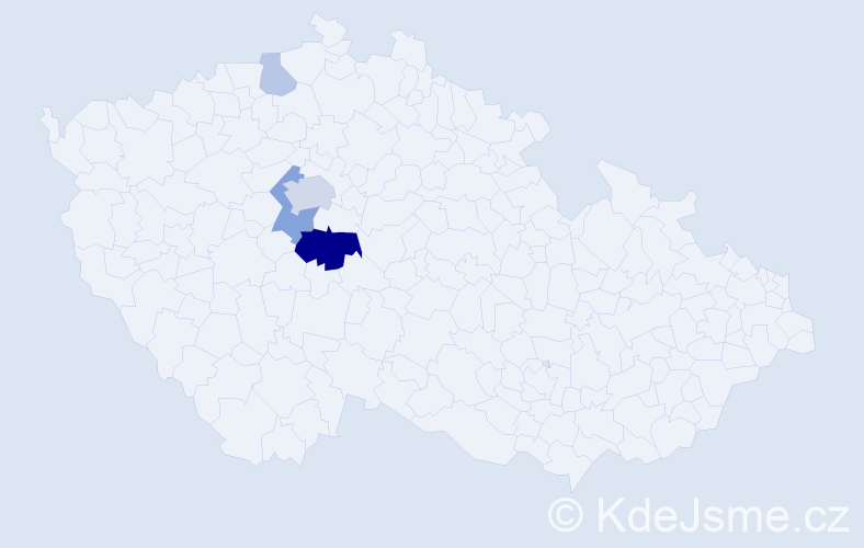 Příjmení: 'Viertel', počet výskytů 12 v celé ČR