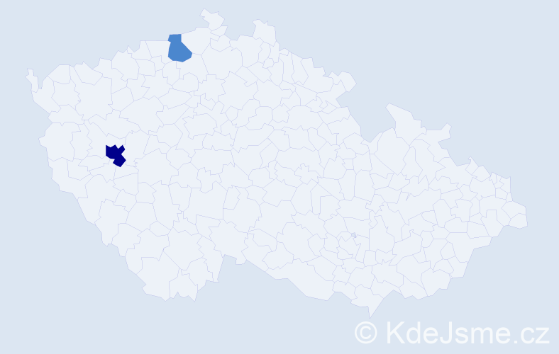 Příjmení: 'Botsyurko', počet výskytů 4 v celé ČR