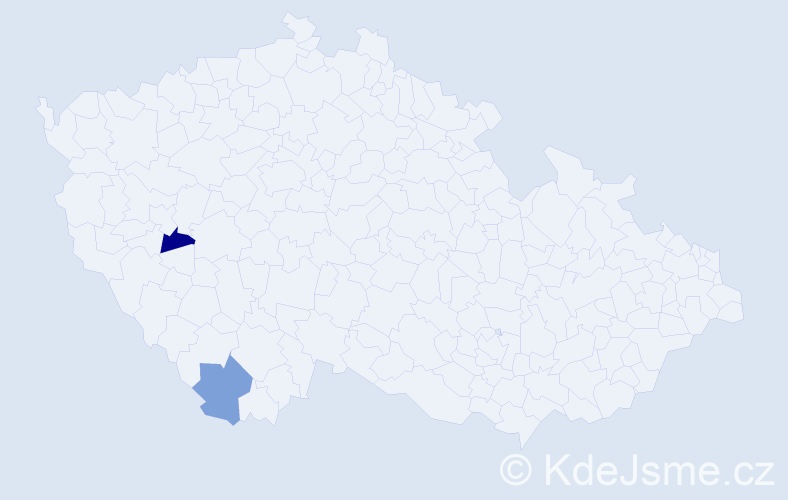 Příjmení: 'Golinowský', počet výskytů 4 v celé ČR