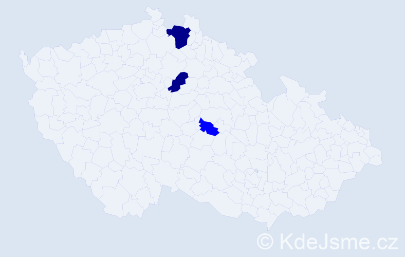 Příjmení: 'Ševcech', počet výskytů 8 v celé ČR