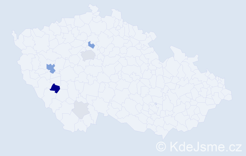 Příjmení: 'Pompl', počet výskytů 20 v celé ČR