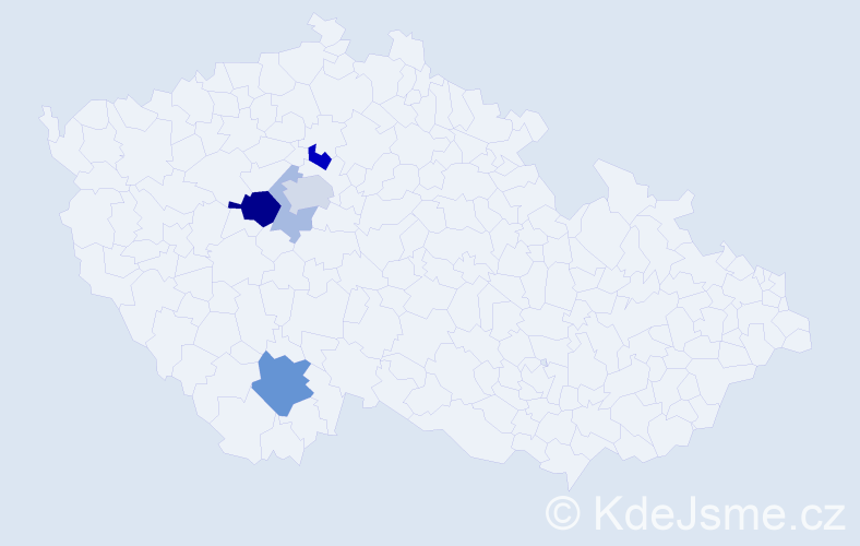 Příjmení: 'Limport', počet výskytů 13 v celé ČR
