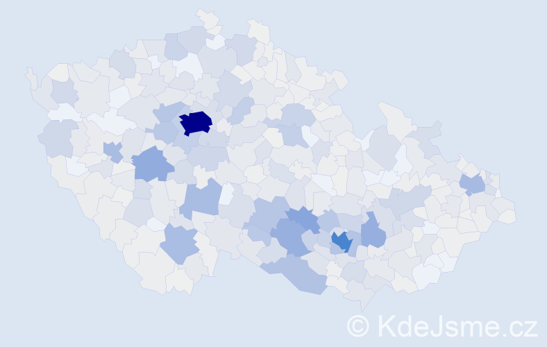 Příjmení: 'Burian', počet výskytů 2850 v celé ČR