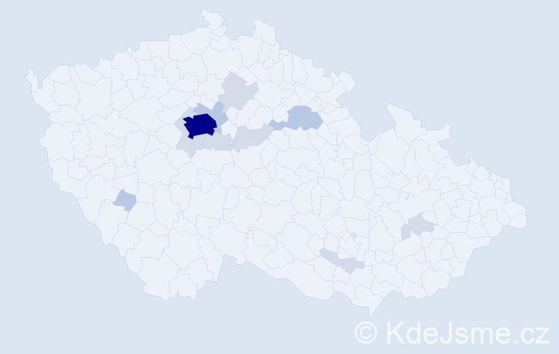 Příjmení: 'Panchenko', počet výskytů 31 v celé ČR