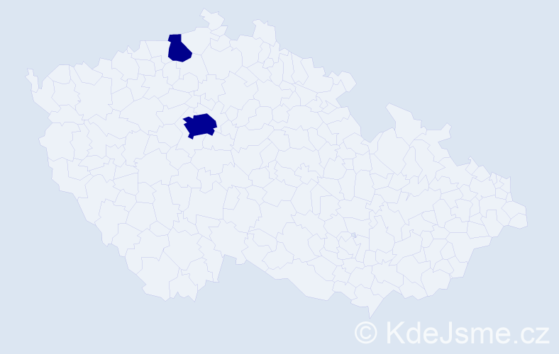 Příjmení: 'Grachev', počet výskytů 8 v celé ČR