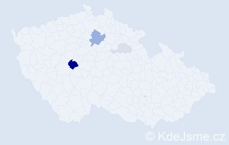 Příjmení: 'Szaniszló', počet výskytů 8 v celé ČR