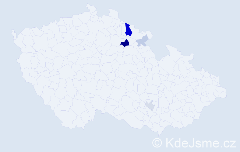 Příjmení: 'Leplt', počet výskytů 10 v celé ČR