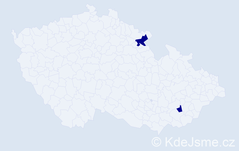 Příjmení: '"Anh Nguyen"', počet výskytů 2 v celé ČR