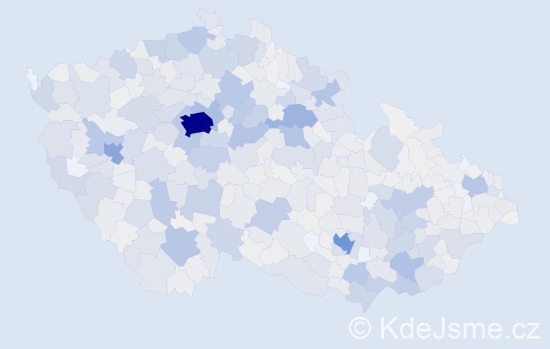 Příjmení: 'Němečková', počet výskytů 4483 v celé ČR