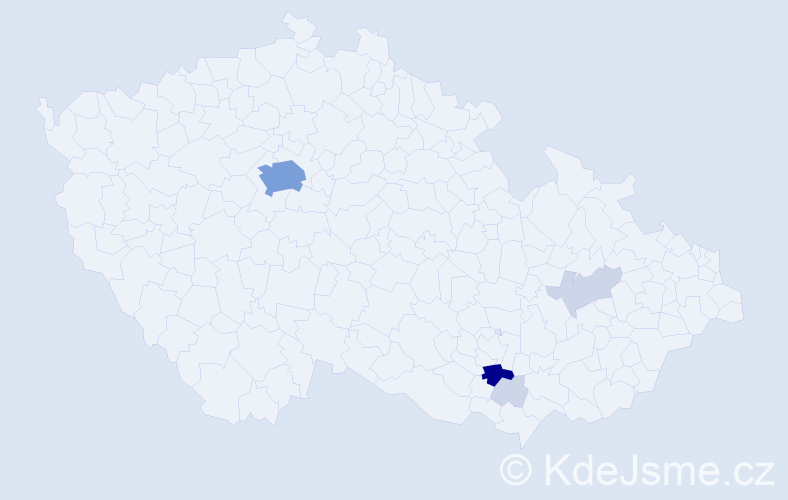 Příjmení: 'Springinsfeld', počet výskytů 20 v celé ČR