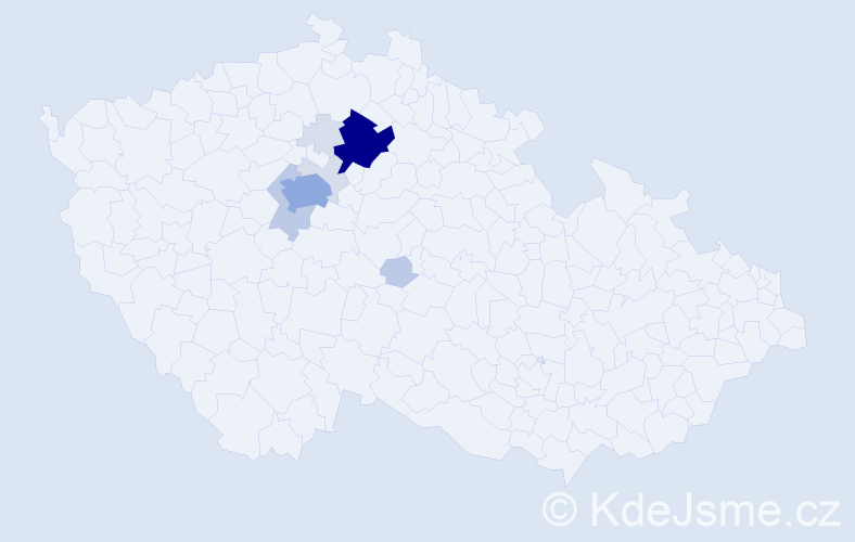 Příjmení: 'Semiánová', počet výskytů 28 v celé ČR