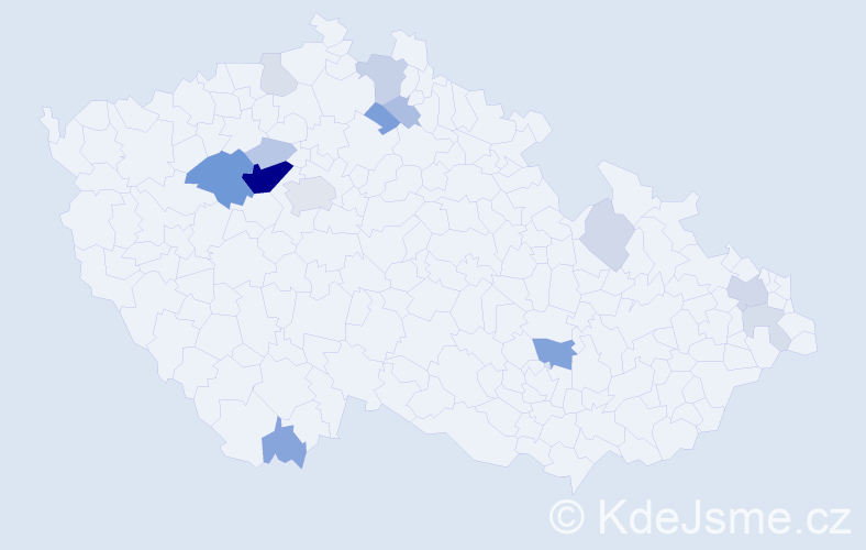 Příjmení: 'Neustupa', počet výskytů 44 v celé ČR