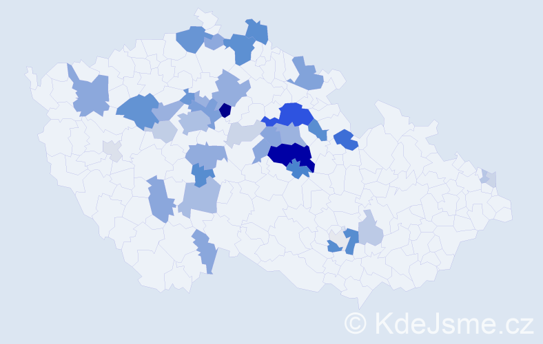 Příjmení: 'Andrová', počet výskytů 117 v celé ČR