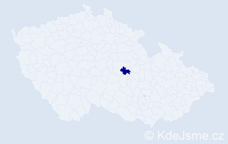 Příjmení: 'Kolotkova', počet výskytů 1 v celé ČR