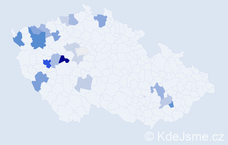 Příjmení: 'Röschová', počet výskytů 44 v celé ČR