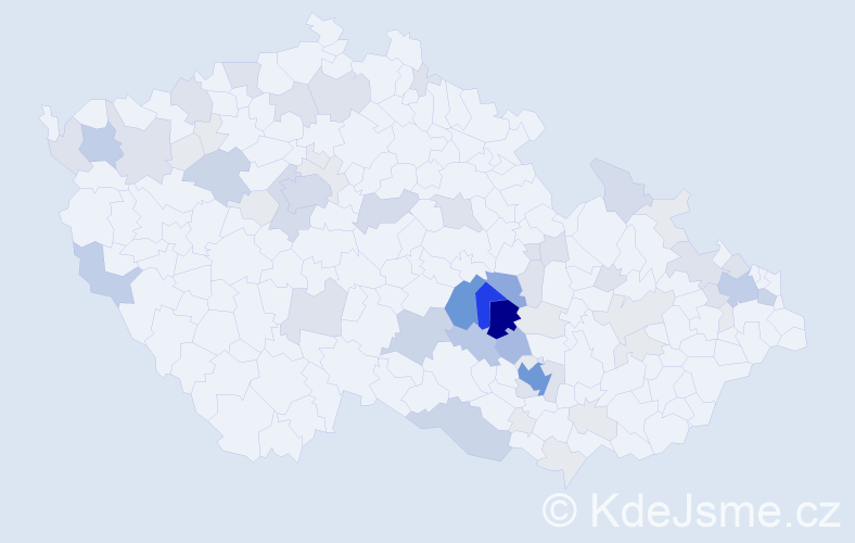Příjmení: 'Tulis', počet výskytů 241 v celé ČR