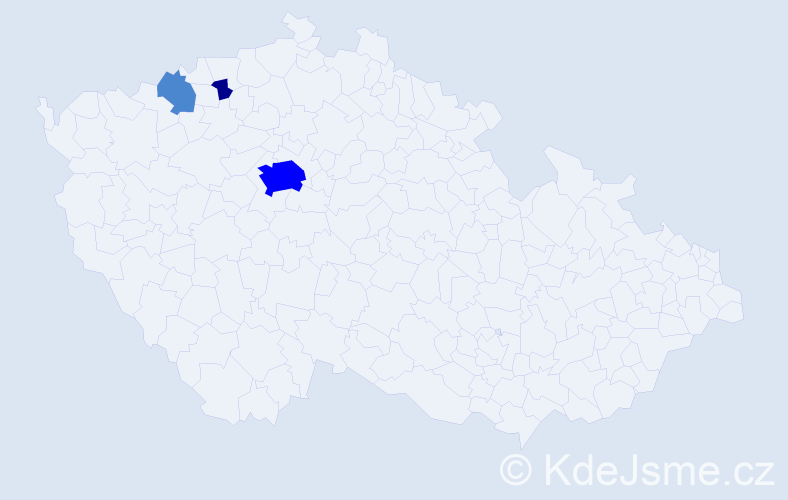 Příjmení: 'Hollomotzová', počet výskytů 6 v celé ČR