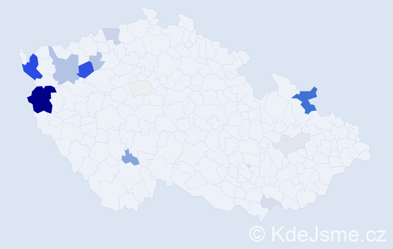 Příjmení: 'Stručková', počet výskytů 42 v celé ČR