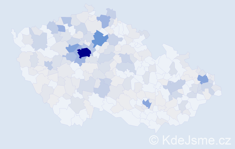 Příjmení: 'Keller', počet výskytů 726 v celé ČR