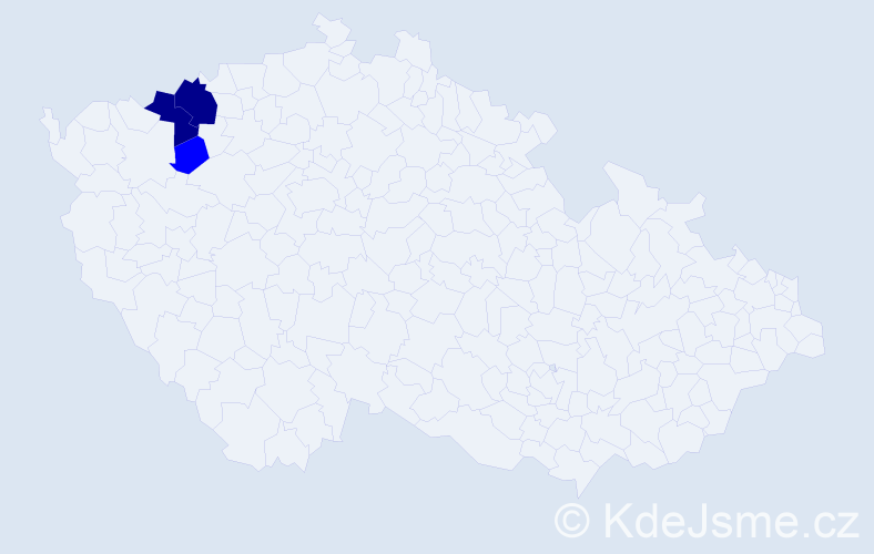 Příjmení: 'Gasper', počet výskytů 8 v celé ČR