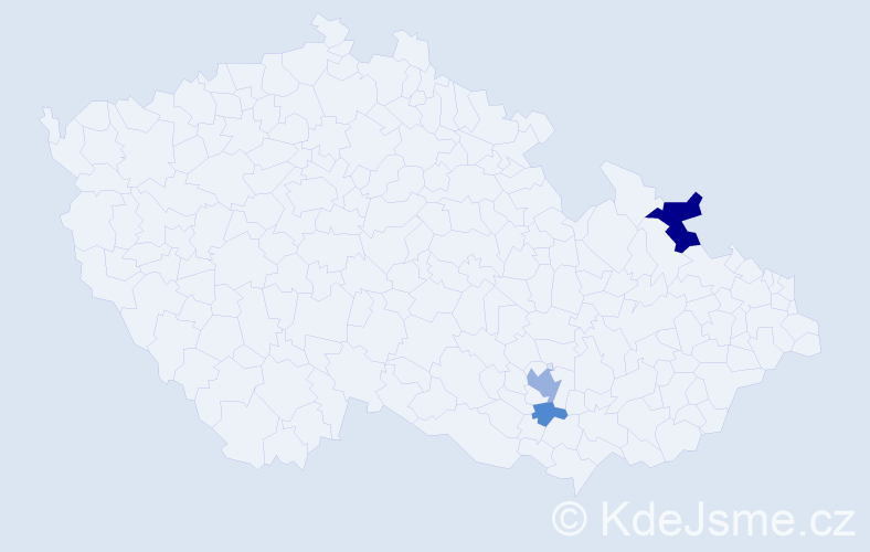 Příjmení: 'Busios', počet výskytů 7 v celé ČR