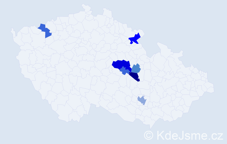 Příjmení: 'Rompotl', počet výskytů 30 v celé ČR