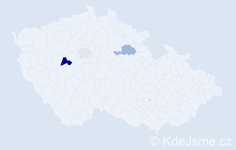 Příjmení: 'Sternwaldová', počet výskytů 11 v celé ČR